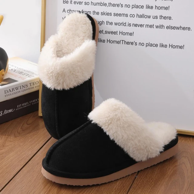 shearling slippers