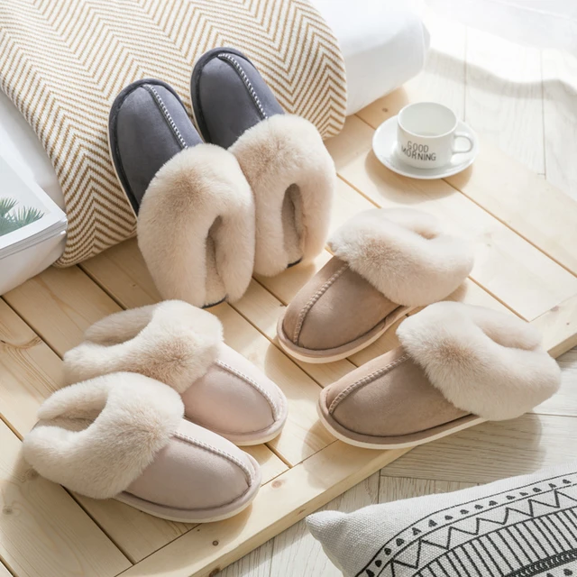 shearling slippers