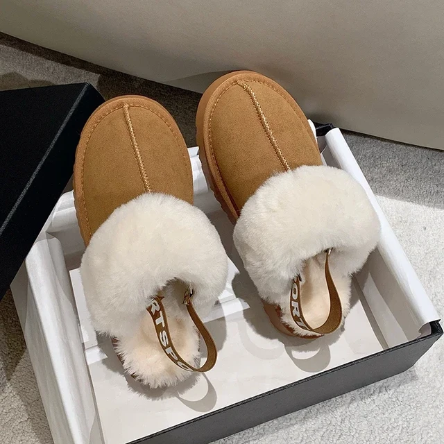 shearling slippers