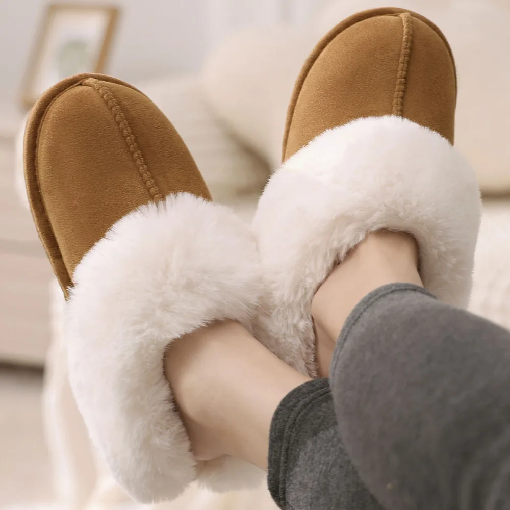 shearling slippers