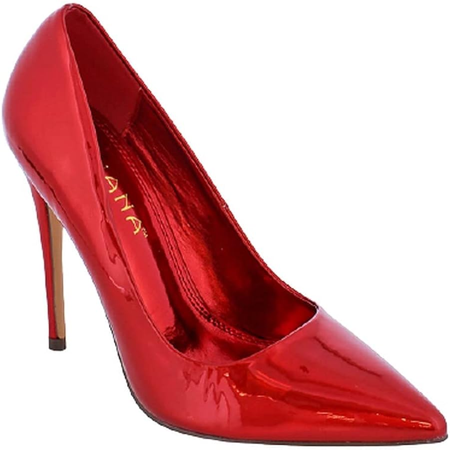 red high heel shoes