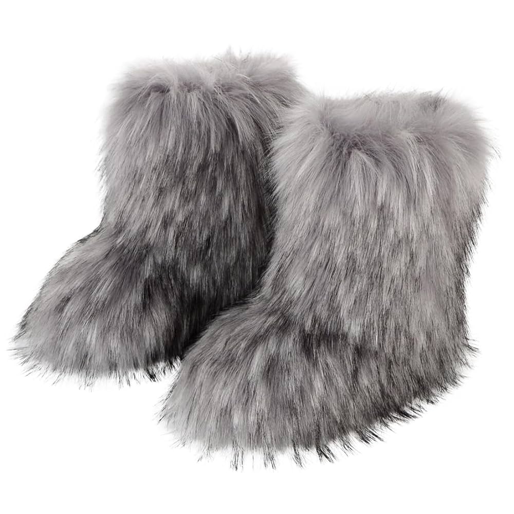 furry boots